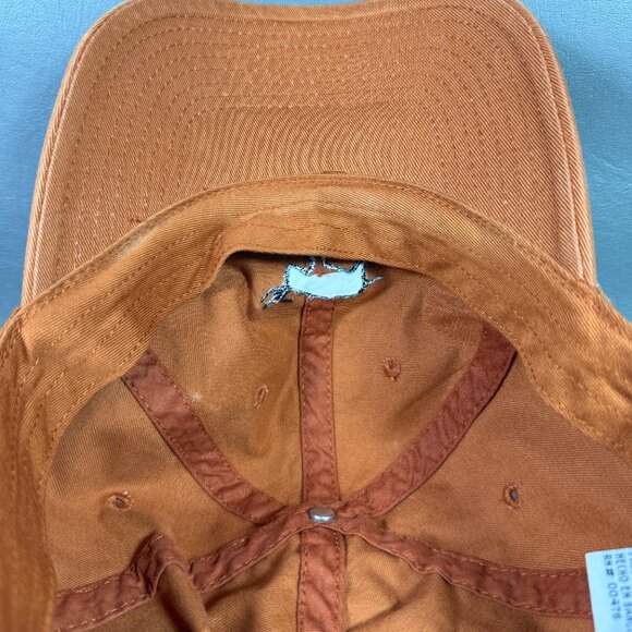 American Needle Gozzer Ranch Idaho Golf & Lake Club Hat Orange Adjustable Strap - Picture 10 of 13